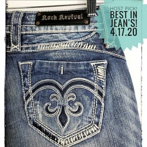 Rock Revival Women's Mid-Rise Jeans 26"/27